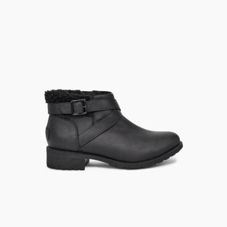 UGG Benson II Black Boots for Women (IAKZ30692)